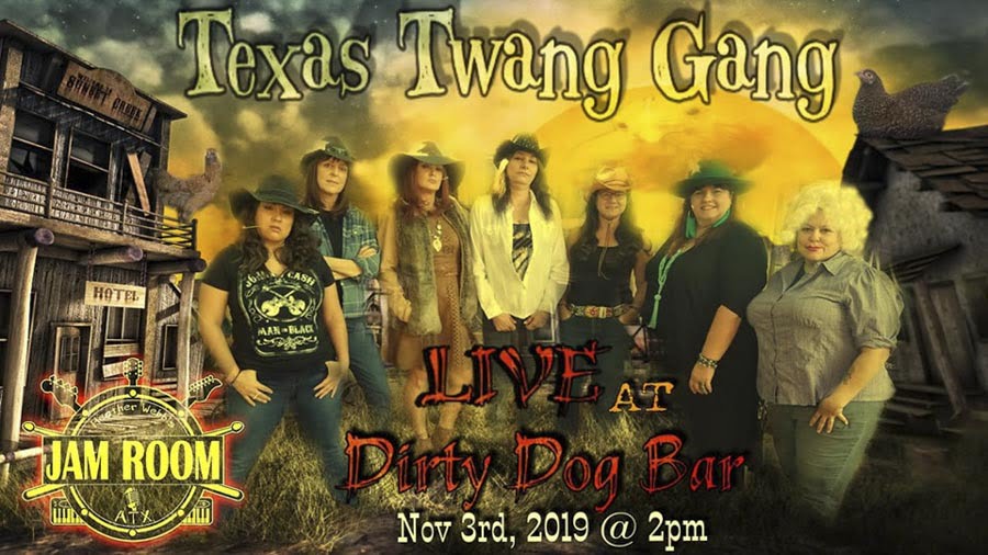 Texas Twang Gang Poster - Heather Webb's Jam Room
