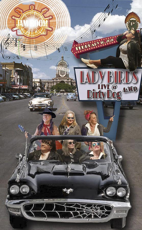 Lady Birds Poster - Heather Webb's Jam Room