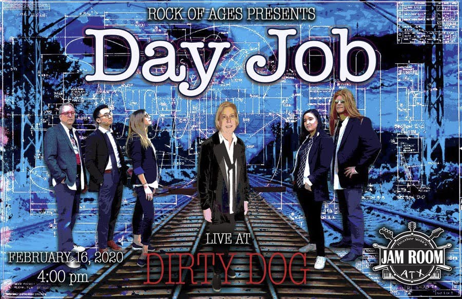 Day Job Poster - Heather Webb's Jam Room