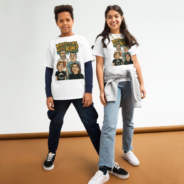 What's the Deal with Kim? - Youth classic tee - Image 5